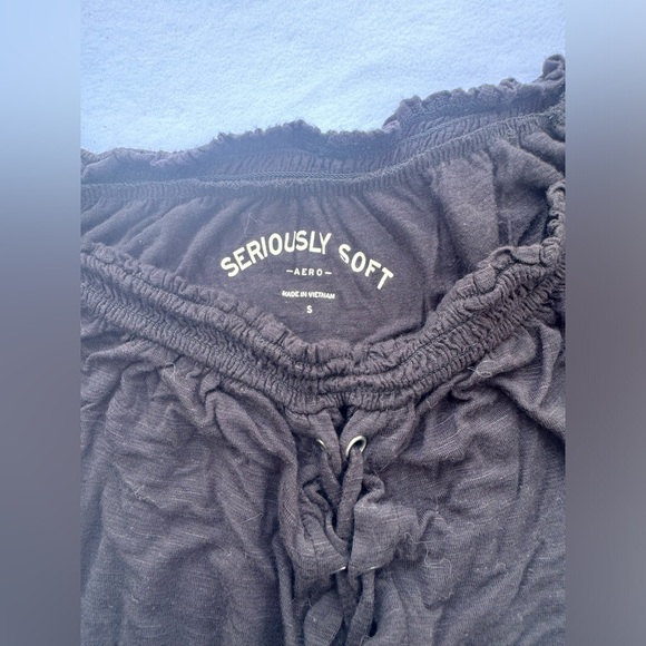 Gray aero lace up top - Picture 2 of 2